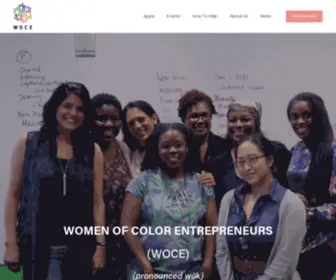 Woce.us(Women Of Color Entrepreneurs) Screenshot