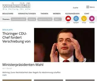 Wochenblatt.de(Aktuelle Nachrichten aus Landshut) Screenshot