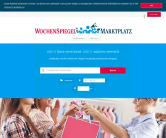 Wochenspiegel-Marktplatz.de(Wochenspiegel Marktplatz) Screenshot