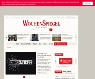Wochenspiegellive.de(Wochenspiegel) Screenshot