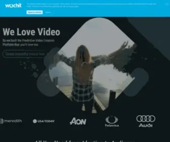 Wochit.com(Give your customers the power of video) Screenshot