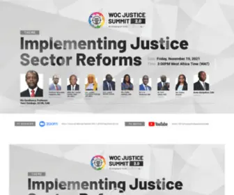 WocJusticesummit.com(WOC Justice Summit 2.0) Screenshot