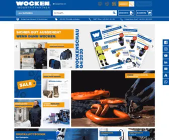 Wocken.com(WOCKEN Industriepartner GmbH &) Screenshot