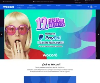 Wocoro.com(Zapatería en Línea Para Toda la Familia) Screenshot