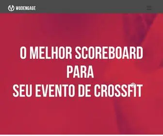 Wodengage.games(Competição crossfit) Screenshot