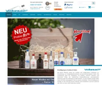 Wodkarausch.de(Preiswert, Vielgestaltig, Klar) Screenshot