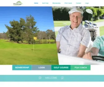 Wodongagolf.com.au(Wodonga-golf-club) Screenshot