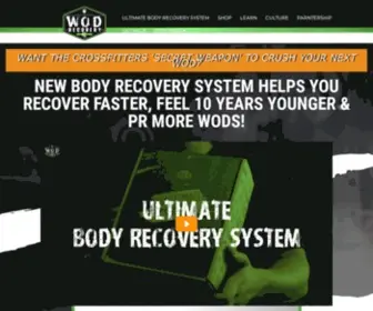 Wodrecovery.com(WOD Recovery) Screenshot