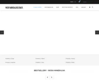 Wody-Mineralne.com.pl(Najlepsze Wody Mineralne Premium) Screenshot