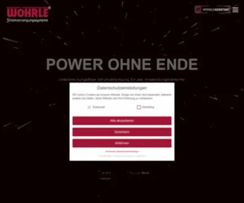 Woehrle-SVS.de(Spezialist für sichere Stromversorgung) Screenshot