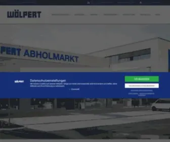 Woelpert.de(Herzlich willkommen bei WÖLPERT) Screenshot