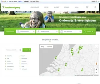 Woensberg.nl(Groepsaccommodatie Nederland) Screenshot