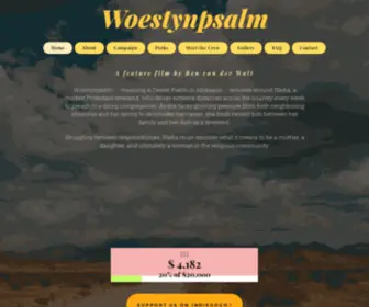 Woestynfilm.com('n Woestynpsalm) Screenshot