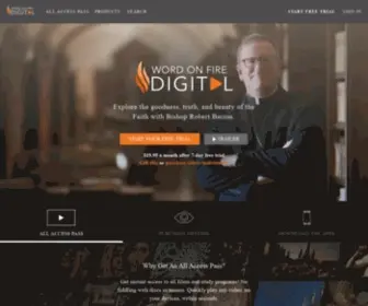 Wofdigital.org(Word on Fire Digital) Screenshot