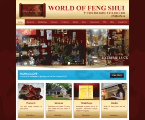 Wofs.ca(World Of Feng Shui) Screenshot