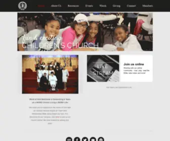 Wogbaltimore.org(Word of God Church & Ministries) Screenshot