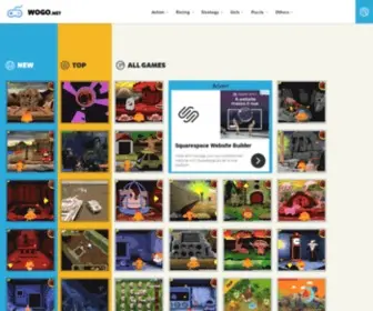 Wogo.net(Play Free Online Games) Screenshot