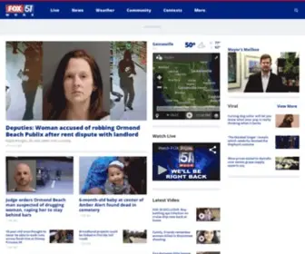 Wogx.com(FOX 51 Gainesville) Screenshot