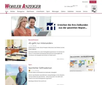 Wohleranzeiger.ch(Wohler Anzeiger) Screenshot