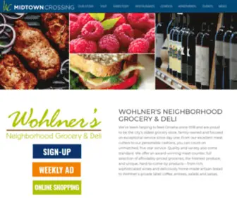 Wohlners.com(Wohlner's Neighborhood Grocery & Deli) Screenshot
