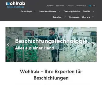 Wohlrab.de(Die Experten f) Screenshot