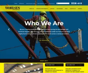 Wohlsenconstruction.com(Wohlsen Construction) Screenshot