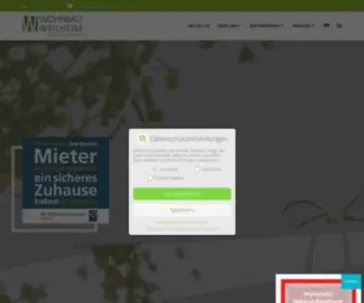 Wohnbau-WM.de(Wohnbau WM) Screenshot