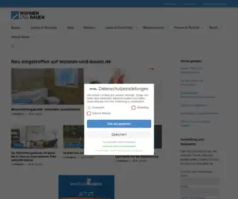 Wohnen-UND-Bauen.de(Willkommen auf dem Wohn & Bau Portal) Screenshot