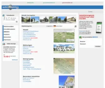 Wohnimmobilien.net(Wohnmmobilien deutschlandweit) Screenshot