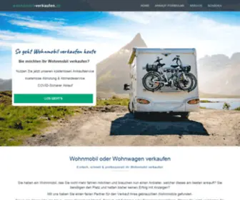 Wohnmobil-Verkaufen.de(Wohnmobil & Wohnwagen Verkaufen mit) Screenshot