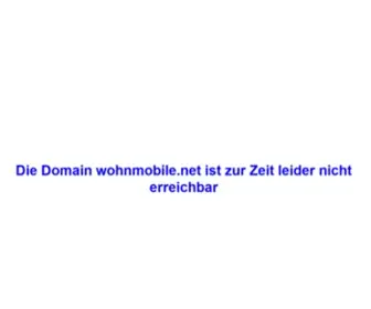 Wohnmobile.net(Wohnmobil) Screenshot