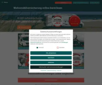 Wohnmobilversicherung.de(Wohnmobilversicherung) Screenshot