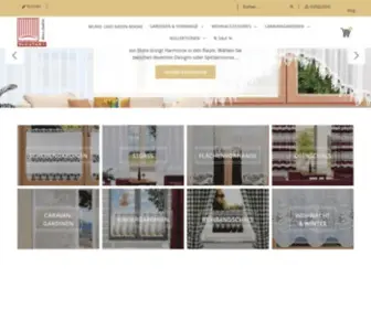 Wohnraumtextilien-Shop.de(Gardine) Screenshot