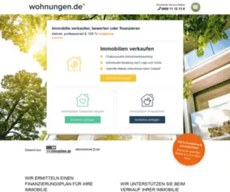 Wohnungen.de(Immobilie verkaufen) Screenshot