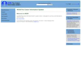 Wois.org(WOIS/The Career Information System) Screenshot