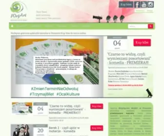 Wojart.pl(Spektakle teatralne w Poznaniu) Screenshot