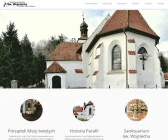 WojCiechgdansk.pl(Parafia rzymskokatolicka) Screenshot