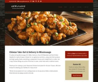 Wok-A-Way.com(Chinese Food Delivery Mississauga) Screenshot