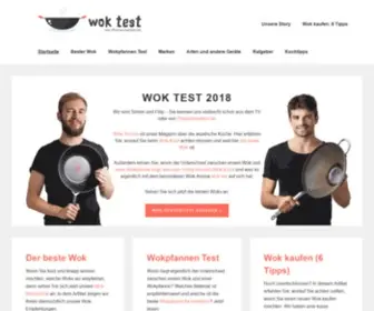 Wok-Test.de(Wir haben den Wok Test gemacht und mehrere Woks verglichen) Screenshot