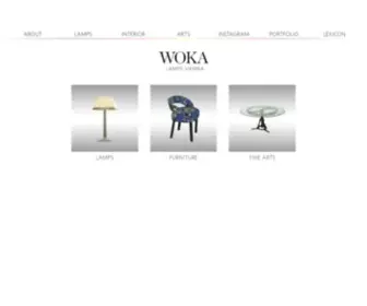 Woka.com(WOKA LAMPS VIENNA) Screenshot