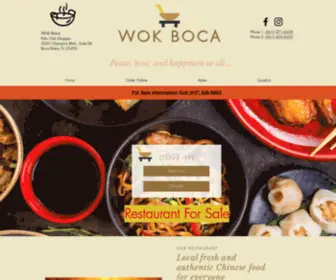 Wokboca.com(WOK BOCA) Screenshot