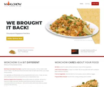 Wokchow.com(Chinese Food in Knoxville TN with Delivery Service) Screenshot