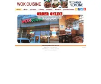 Wokcuisinechinese.com(Wok Cuisine) Screenshot