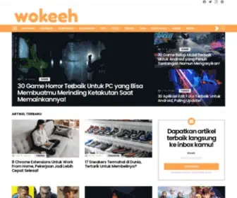 Wokeeh.com(Media Anak Muda) Screenshot