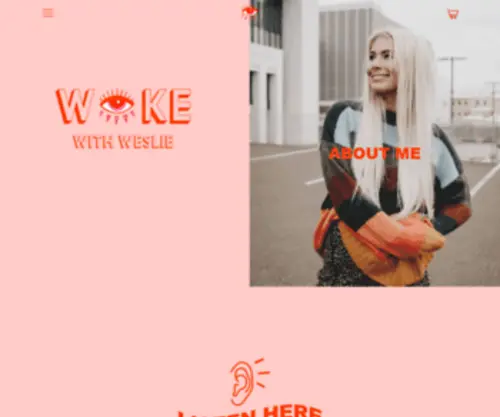 Wokewithweslie.com(Create an Ecommerce Website and Sell Online) Screenshot