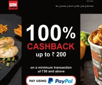 Wokexpress.com(Order Food Online) Screenshot