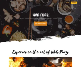 Wokfury.com(Here at Wok Fury) Screenshot