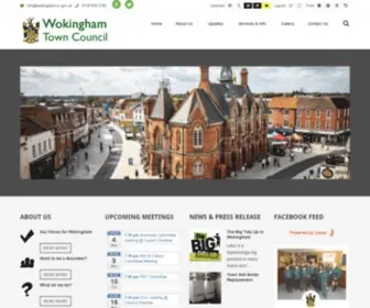 Wokingham-TC.gov.uk(Town Council) Screenshot