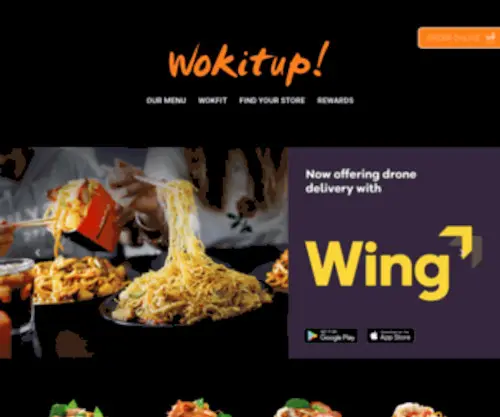 Wokitup.com.au(Noodle Bar) Screenshot