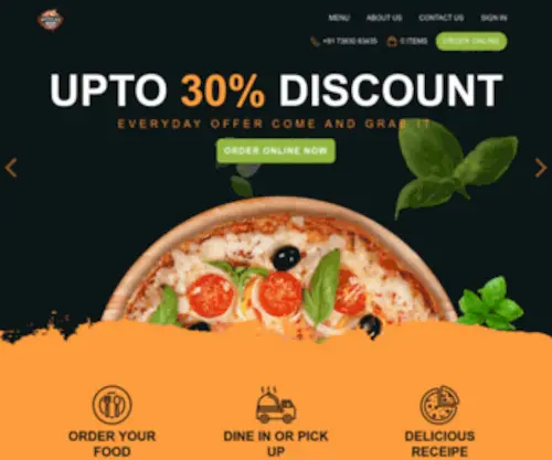 Woklee.com(Woklee Pizza) Screenshot